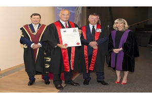 Dr. John G. Kennedy Honored by Royal College of Surgeons in Dublin, Ireland