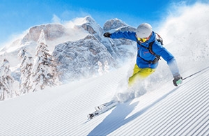 How Skiing Can Harm Your Foot & Ankle